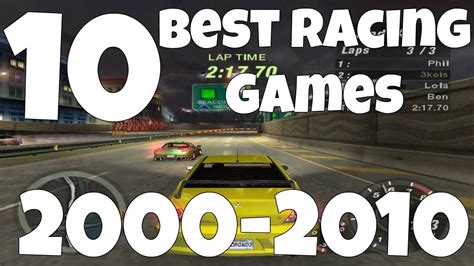 list of racing games|early 2000s racing games.